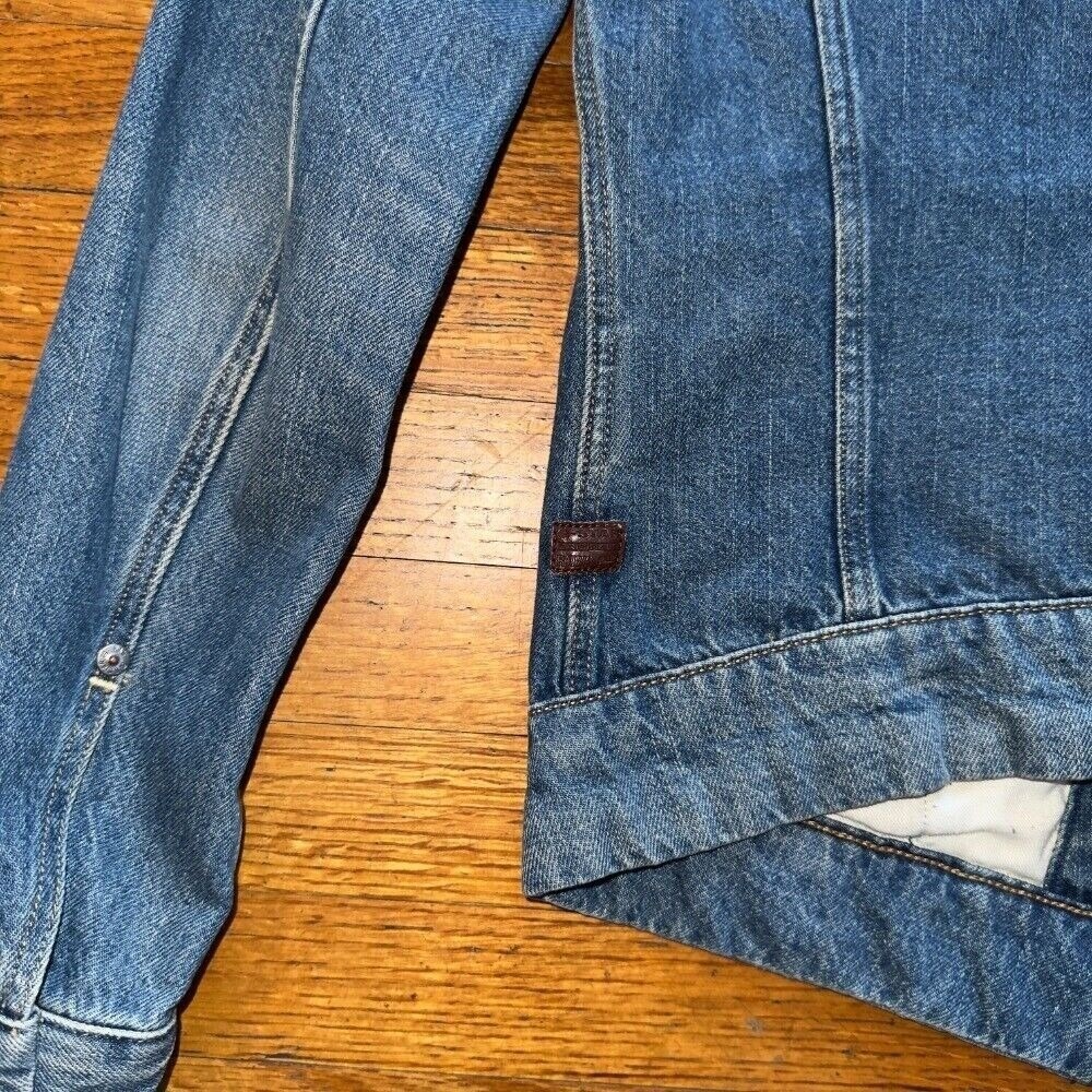 G-Star RAW 3301‎ Denim Jacket Fitted Trucker Jean Jacket XS - Picture 7 of 7